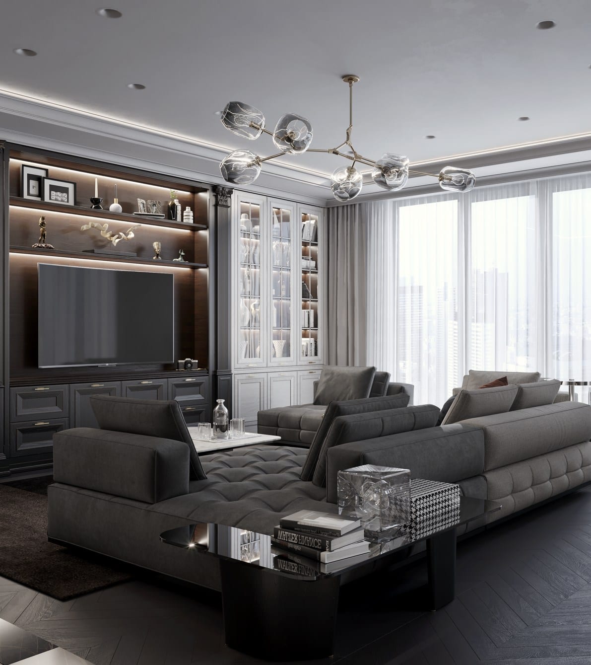 Luxury apartment interior